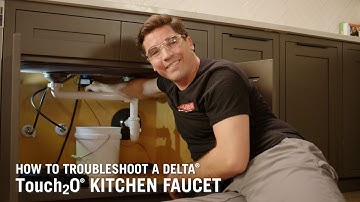 How to Troubleshoot a Delta® Touch2O® Kitchen Faucet
