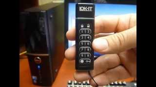 How to Use the LOK-IT Secure Flash Drive