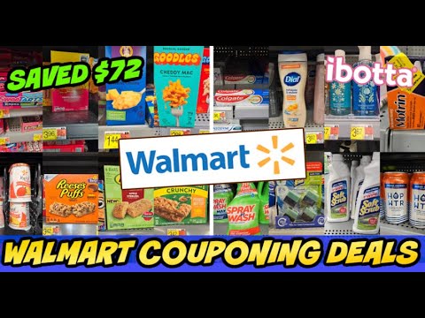 Walmart Couponing Haul | 17 Ibotta Rebates || All Digital Deals June 13th 2024