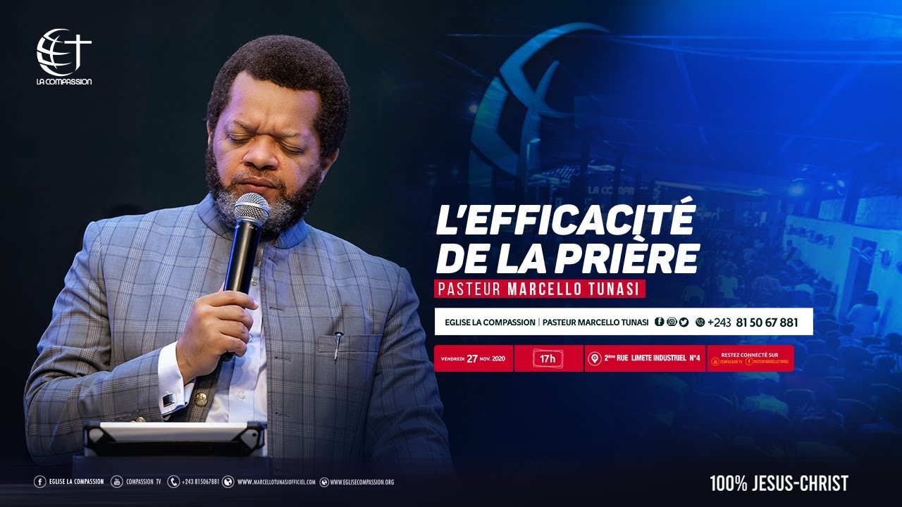 L Efficacite De La Priere Pasteur Marcello Tunasi Soiree De Gloire Du 27 Novembre 2020 Youtube