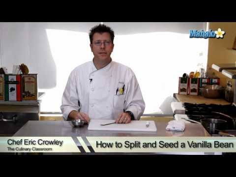 How to Split and Seed a Vanilla Bean