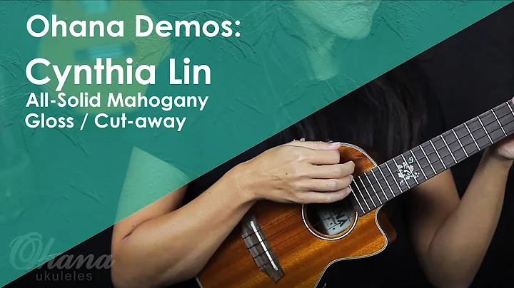 Cynthia Lin Demos Her Signature Ohana - CK-35CGE-CL