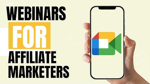 Host Webinars with Your Smartphone:Affiliate Marketing Made Easy! |2024