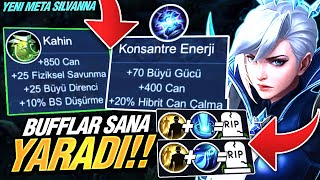 YENİ META BOMBASI BUFF SİLVANNA! DEĞİŞEN EŞYALAR İLE EFSANE OLDU! & GÜNCELLEME NOTU | Mobile Legends