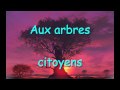 Aux arbres citoyens