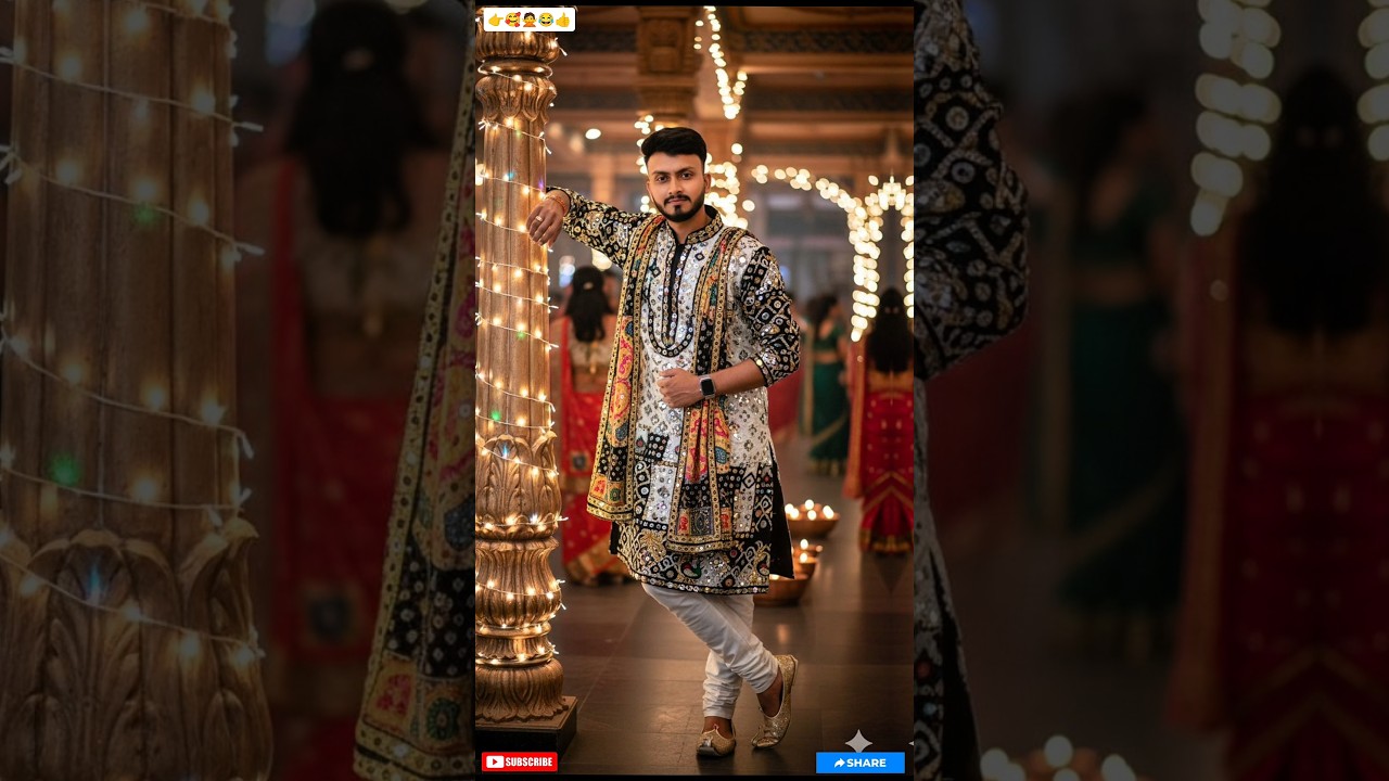 ♥️ Boys’ Eid Panjabi..!🥰 