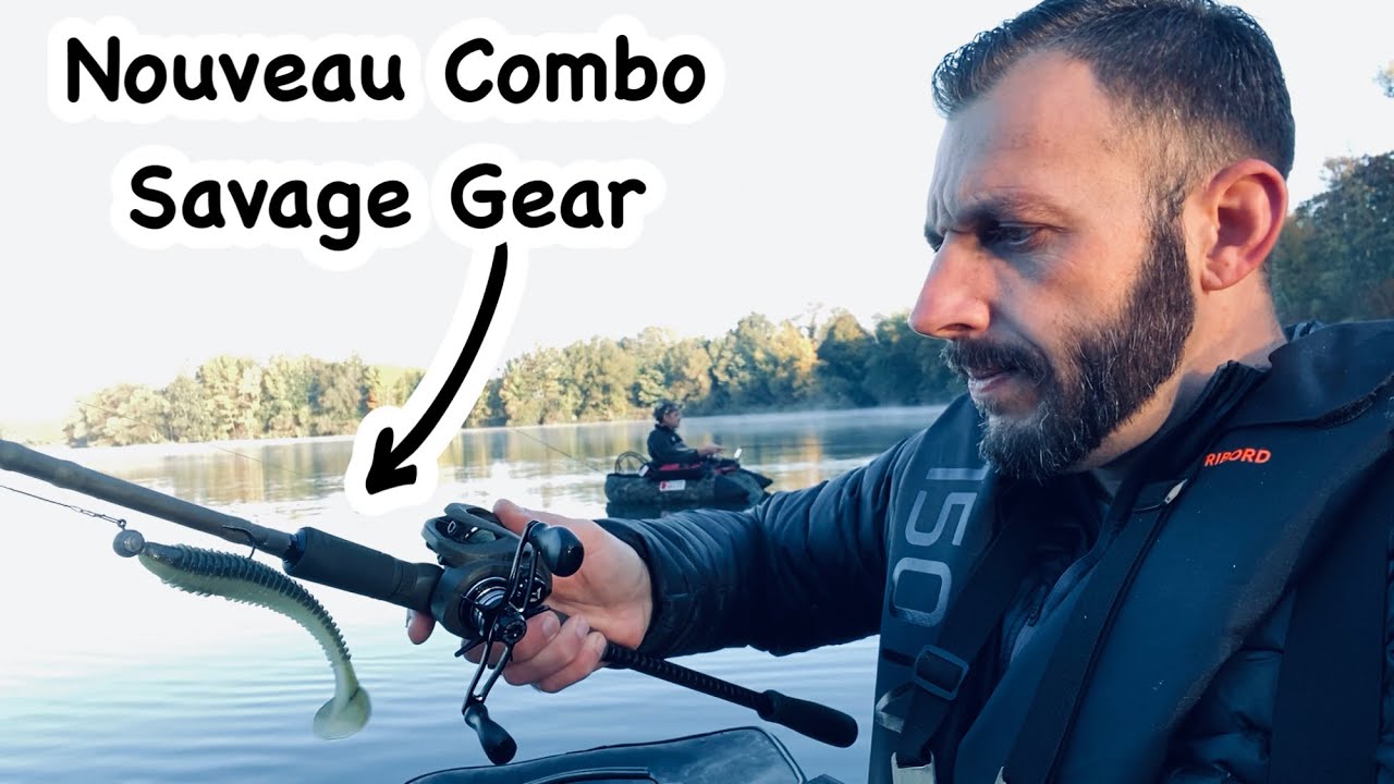 Pêche du BROCHET en FLOAT TUBE avec mon nouveau combo savage gear