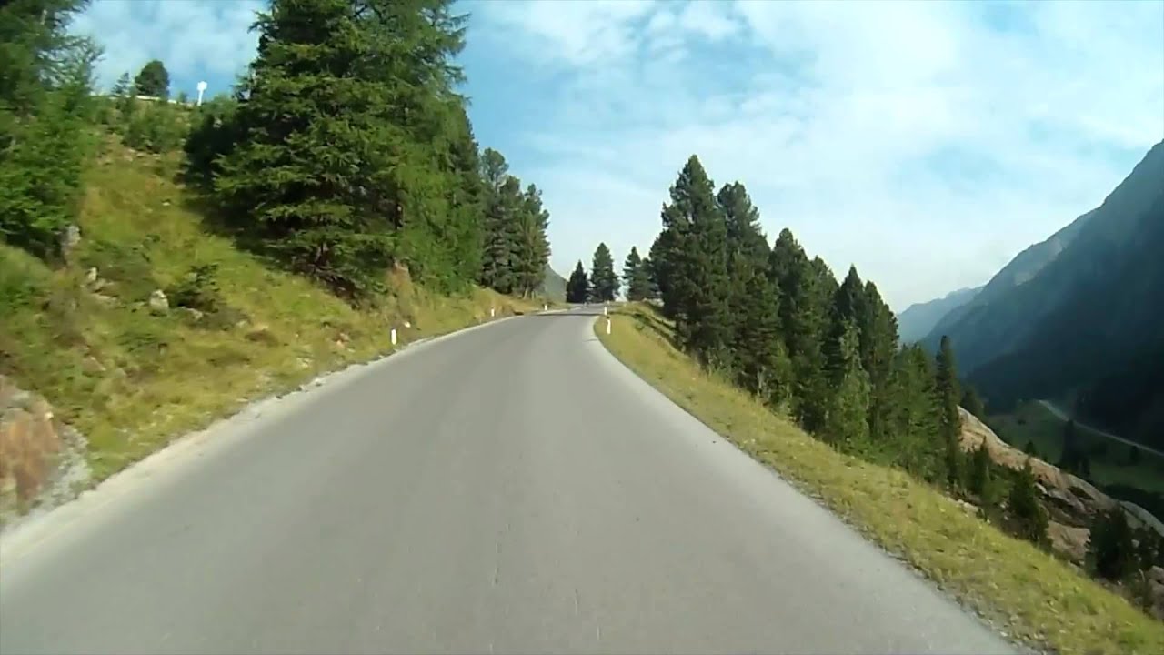Kaunertaler Gletscherstraße mit dem Motorrad - YouTube