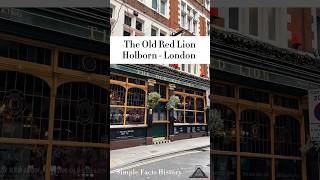 Old Red Lion Pub 🎭 London’s Historic Theatre Gem 🍺 #LondonHistory #HistoricPubs #shorts #london