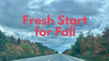 5 Tips to Reset this Fall - Fresh Start for the Season