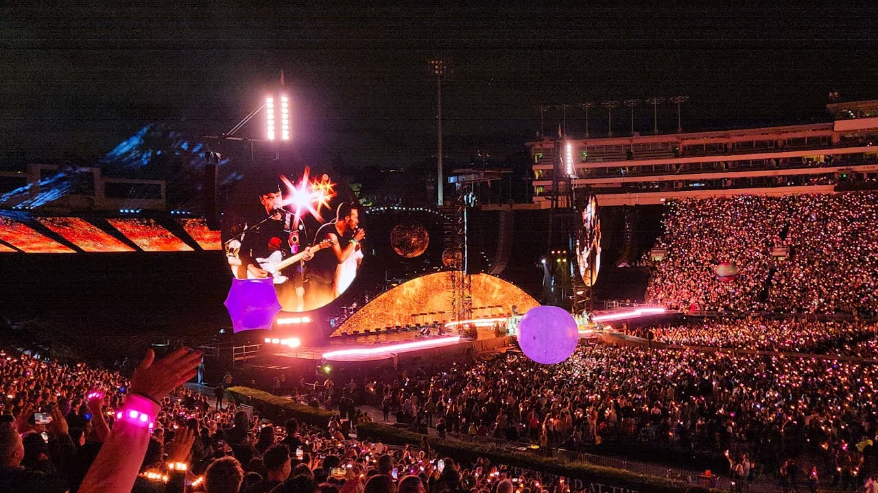 Fix you Coldplay [Rose Bowl, Pasadena, CA] YouTube