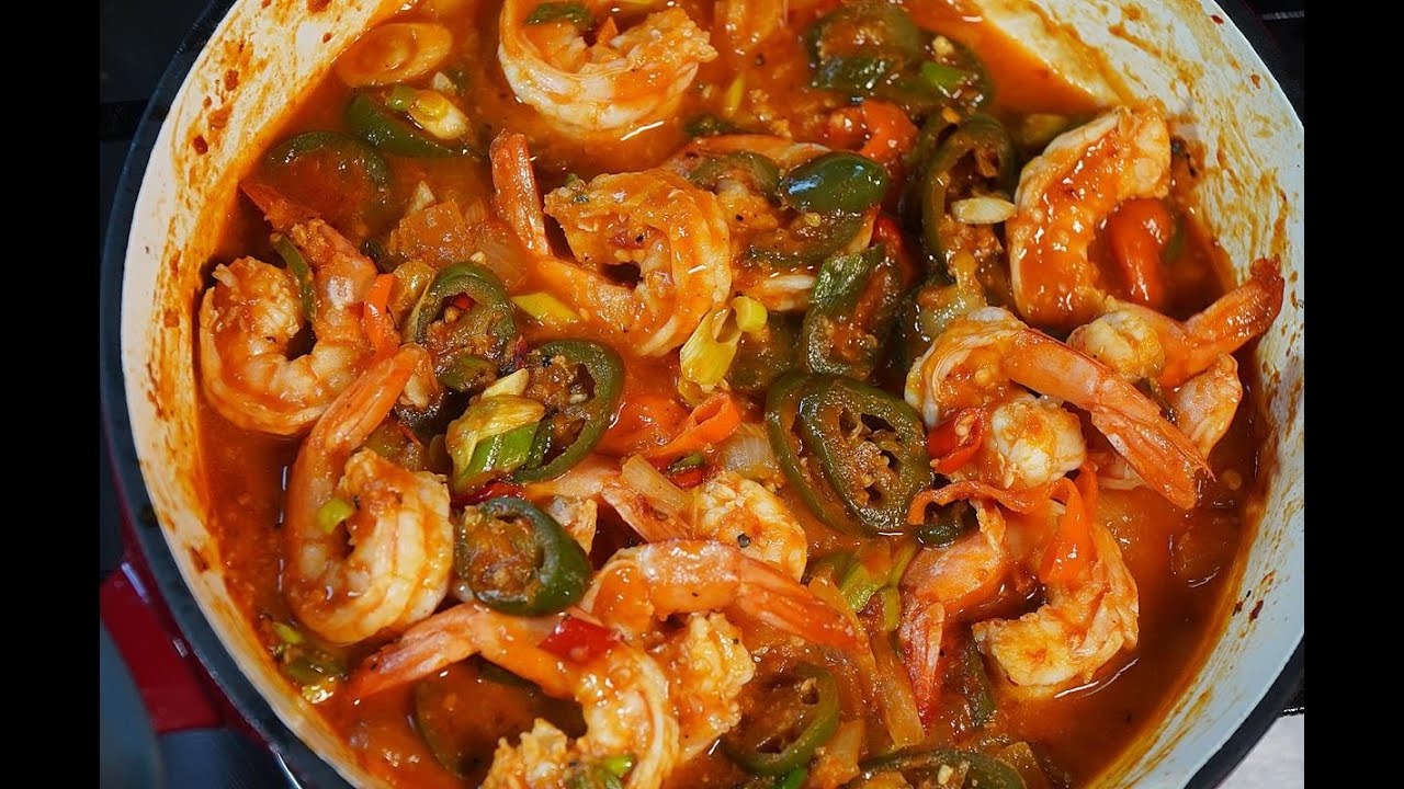 Easy, Flavorful Saucy Pepper Shrimp Recipe YouTube