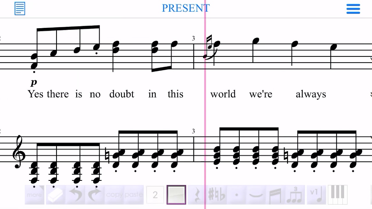 Present Piano Ver Full Mrs Green Apple ピアノ 楽譜 Youtube