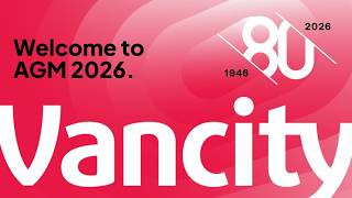 Vancity Credit Union Annual General Meeting 2026.