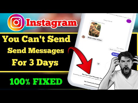 You can't send