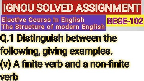 IGNOU SOLVED ASSIGNMENT BEGE-102 Q.1(V)