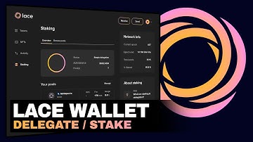 Lace Light Wallet | Delegate to a Stake Pool & Earn Staking Rewards [English]