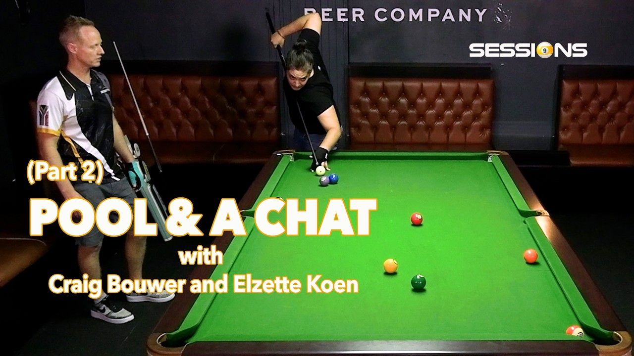 Pool & a Chat: Craig Bouwer & Elzette Koen. Part 2 (Heyball)