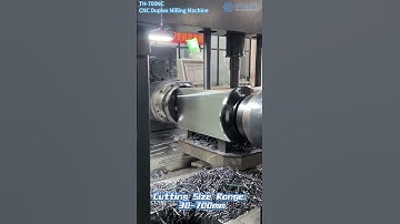 ASIATOOLS TH-700NC CNC Duplex Milling Machine 🔥 #moldanddie #cnc #machine  #cncmill #coldmilling
