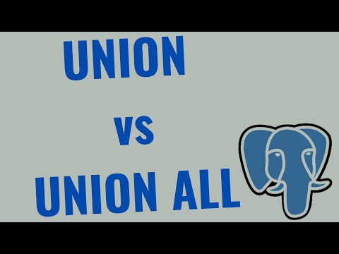 Tutorial 26 – Union and Union All | PostgreSQL