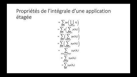 Intégration au sens d