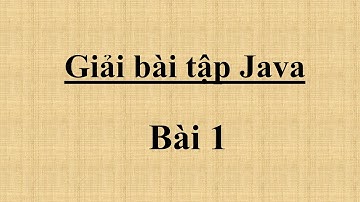 Bài 1. Phép toán lớp 3 ( Series giải bài tập Java )