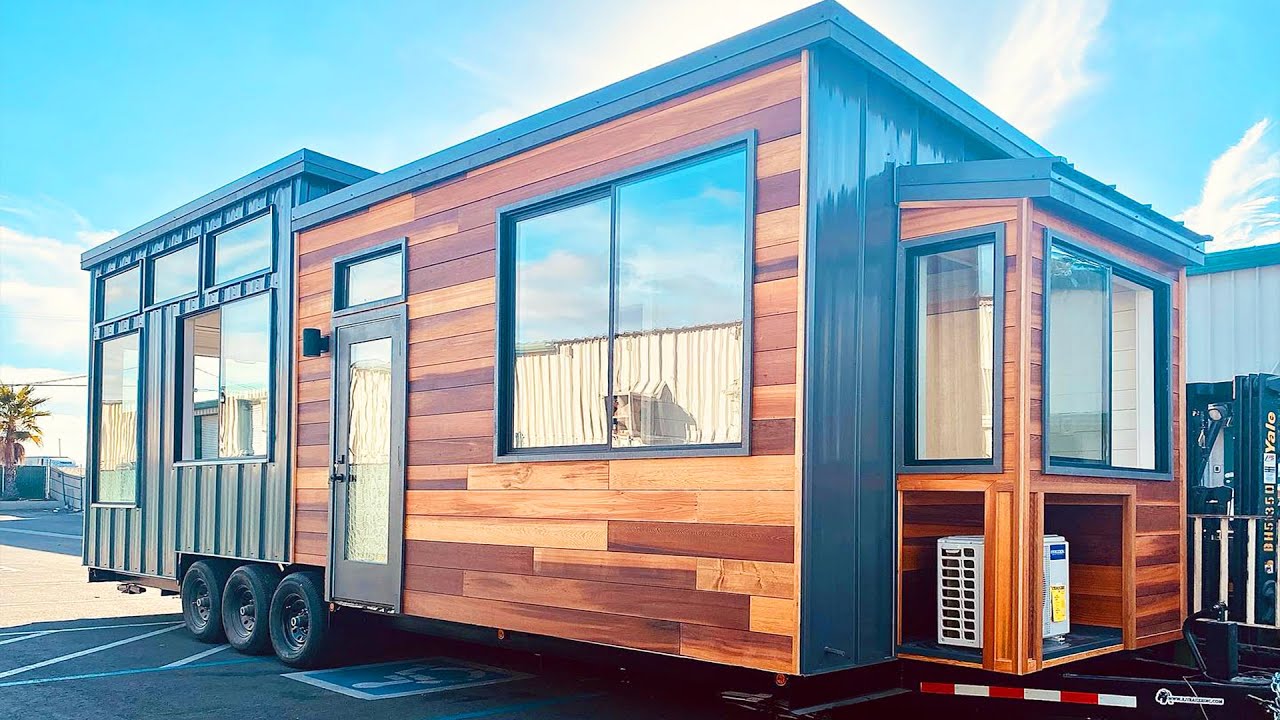 Absolutely Gorgeous Oakland Tiny House by California Tiny House - YouTube