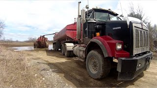 Kenworth C500 hauling liquid manure