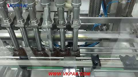 Servo Motor Automatic Hot Filling Capping Machine
