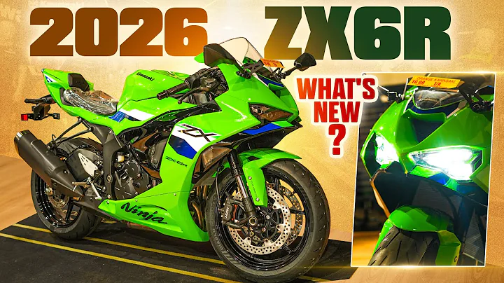 All New 2026 Kawasaki Ninja ZX 6R | First look & Walkaround review | Pavan Rudra
