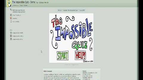 How Not To: The Impossible Quiz - Demo