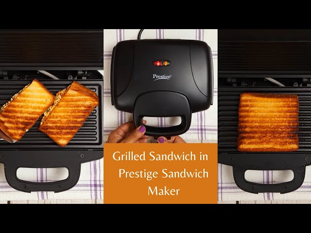 Prestige Sandwich Maker (PGMFD) I Paneer Grilled Sandwich (2 Ways