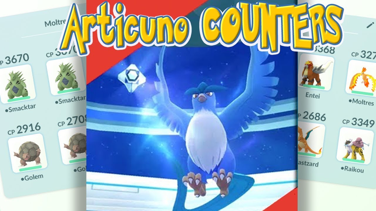 Pokémon Go Articuno counters, weaknesses and moveset explained