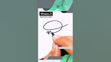 w stylish signatures | waqas name signature #waqas #signature #art #youtube #trending #video #fypシ