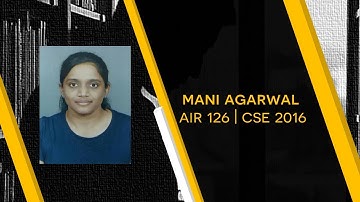 Mathematics Optional for UPSC CSE | By AIR 126 CSE 2016 | Mani Agarwal