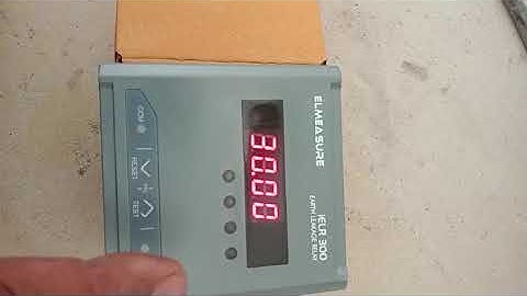 Elmeasure iELR300 Settings