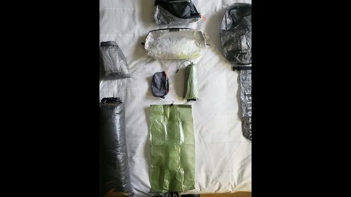 2020 PCT Thruhike gear talk, dry bags, cottage cos