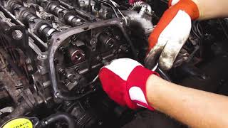How to remove cilinder head Kia Sorento 2,5 Crdi 125 kw. Part 2.