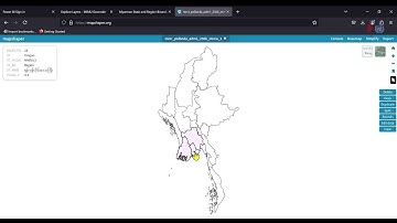 Shape-based Maps | Chapter 14 | MIMU Power BI Training in Myanmar (Nov 2024 Updated)
