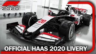 HAAS REVEAL THEIR  F1 2020 LIVERY