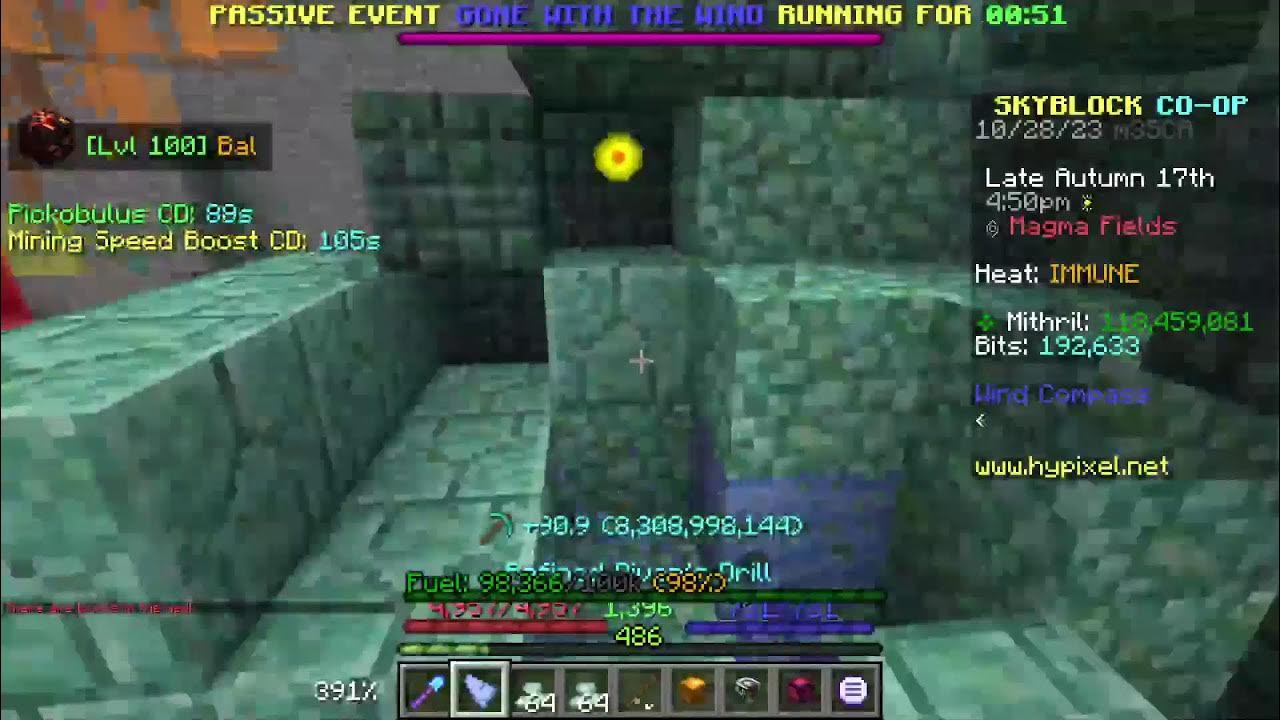 diamond goblins while mfming | hypixel skyblock - YouTube