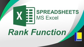 MS Excel | Rank function