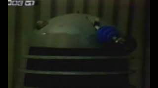 Ask Aspel Blooper with a Dalek.