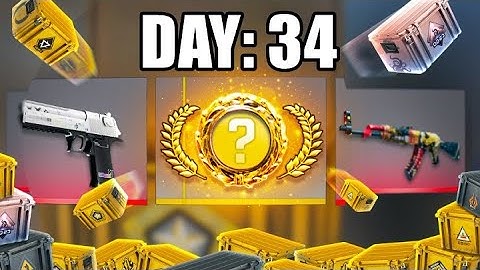 day 34 of opening a csgo case until i get a gold..