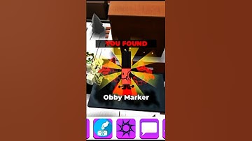 How To Get Obby And Jumpscare Marker? #findthemarkers #roblox