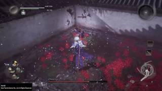 Nioh - Okatsu Boss fight #2 (Unlocking Ninja Mystic art)