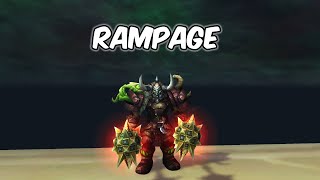 Rampage - Fury Warrior PvP - WoW BFA 8.3
