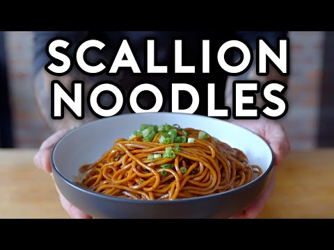 Binging with Babish Scallion Noodles from Everything Everywhere All at Once