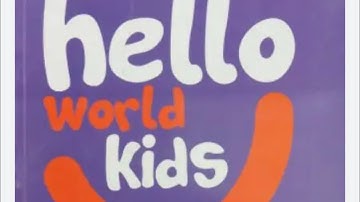 (chapter 4 programming ): HELLO WORLD KIDS (Class-6)-APS School System