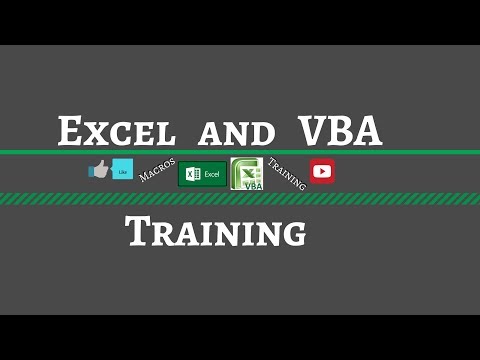 VBA for Excel